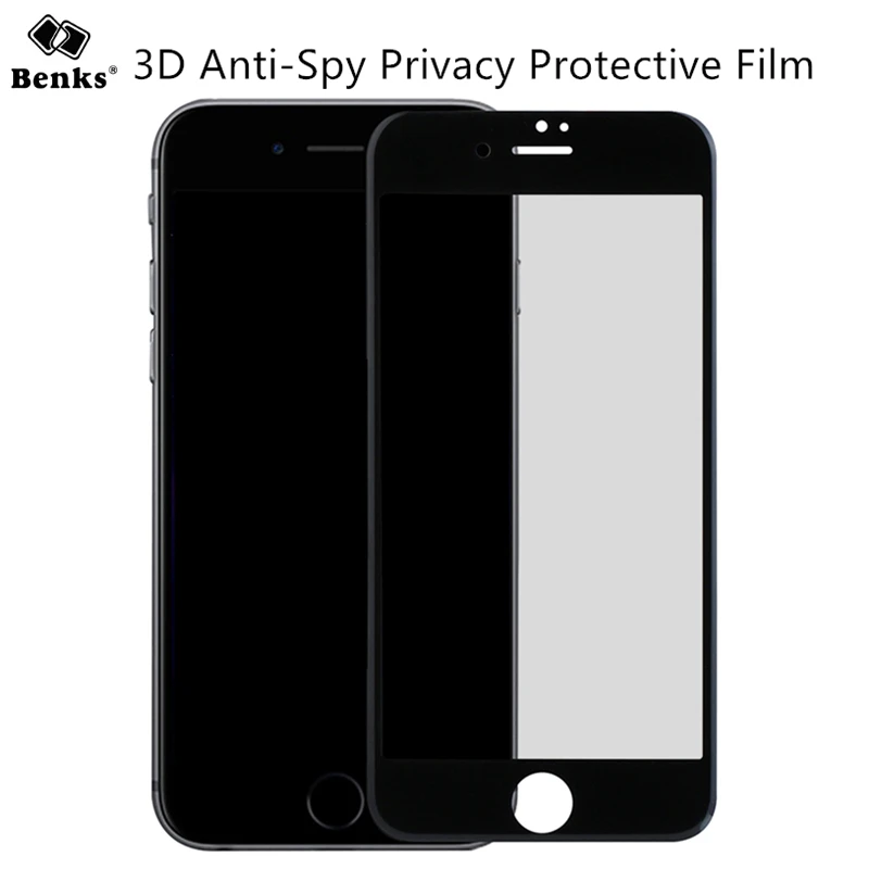 bilder für Für iPhone 7 Plus Privatsphäre Displayschutzfolie Anti-spion Gehärtetes Glas Benks 3D Gebogene Full Cover Schutzfolie für iPhone7 bilder für Für iPhone 7 Plus Privatsphäre Displayschutzfolie Anti-spion Gehärtetes Glas Benks 3D Gebogene Full Cover Schutzfolie für iPhone7