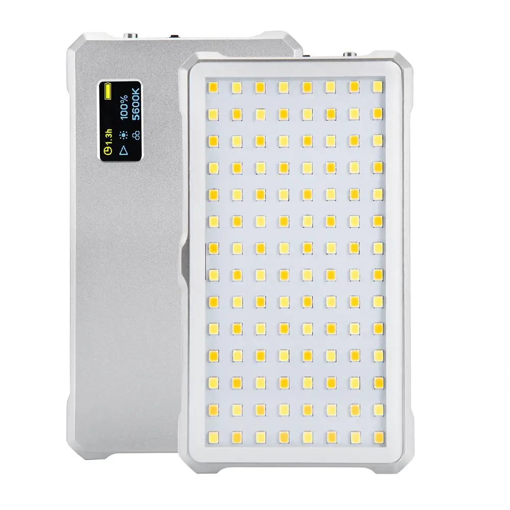 

DSstyles Litufoto F12 Mini LED Video Light Lamp 3200-5600K Brightness for Video Recording Professional Studio