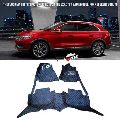 

Right Hand Drive! Car Floor Mat Pad 1set For Lincoln MKX 2016 - 2017