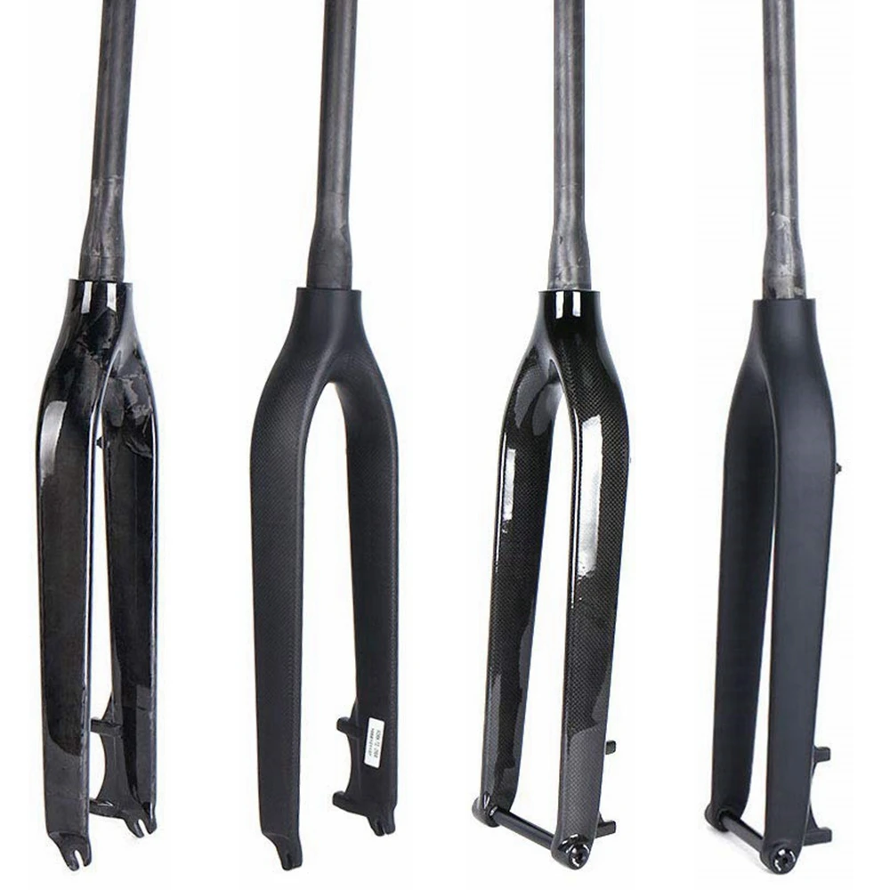 Mountain Bike Parts Carbon Fiber Bicycle Front Fork 29er Disc Brake QR