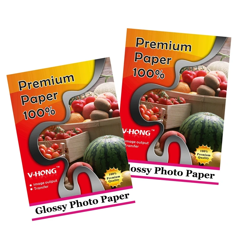 

Photographic Quality Colorful Graphics Output glossy photo paper