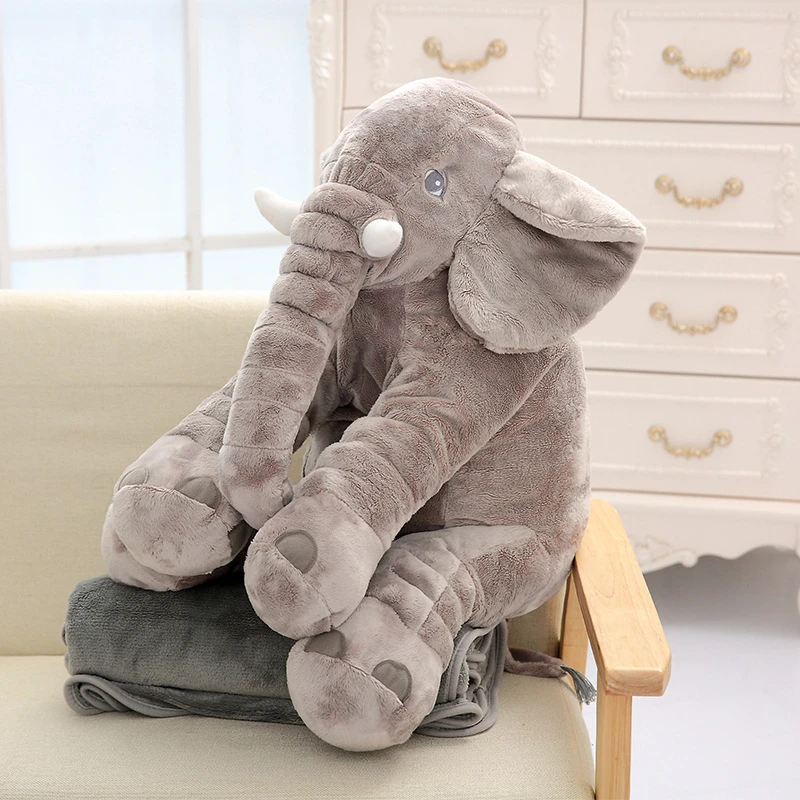 60cm elephant pillow