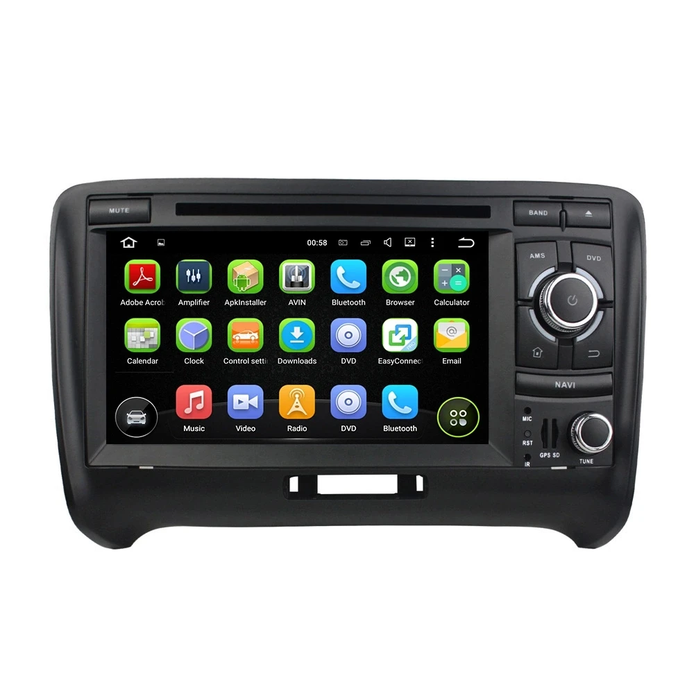 

2 Din Android 8.0 Car DVD Multimedia Player for Audi TT MK2 8J 2006 2007 2008 2009 2010 2011 2012 Car GPS Navigation Radio 2din