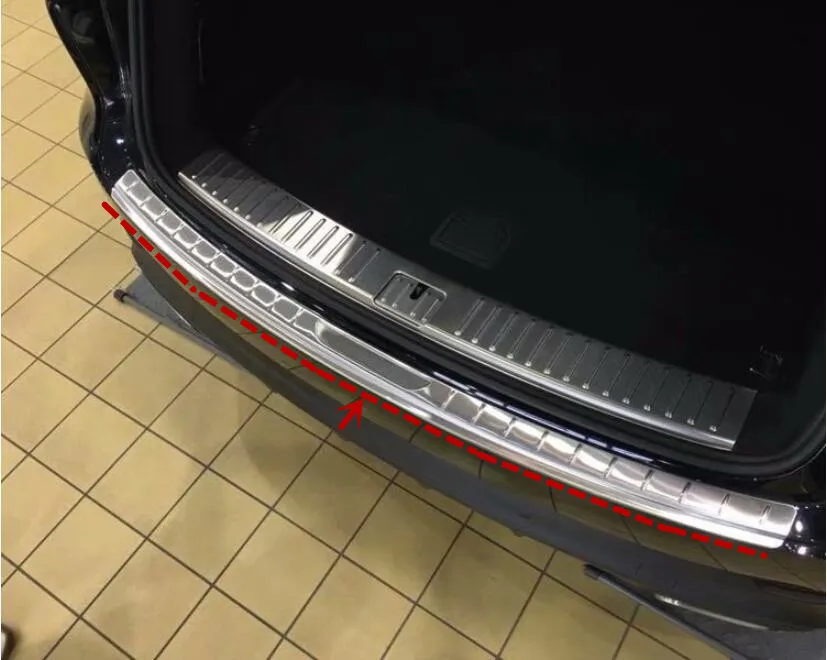 Porsche Cayenne MK2 en acier inoxydable Sill Protections/coup De Pied Plaques