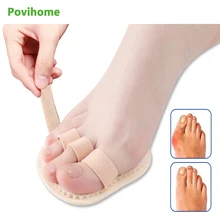 2 pièces masseur de pieds Bunion orteil correcteur séparateur marteau Hallux Valgus outil soin Silicone petit gros orteil ensembles Posture C171