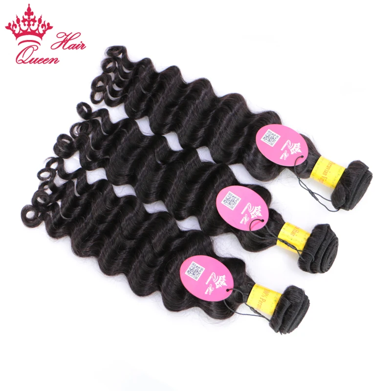 3 Bundles With Closure Human Hair Bundles With Lace Closure Peruvian Human Remy Hair Natural Wave Free Shiping Queen Hair