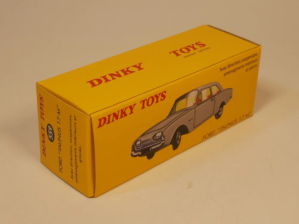 DINKY TOYS 1:43 FORD "TAUNUS 17 м" литой модельный автомобиль