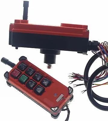 

Kit 1 Speed 3 Motions 1 Transmitter Hoist Crane Radio Remote 18V-65V DC