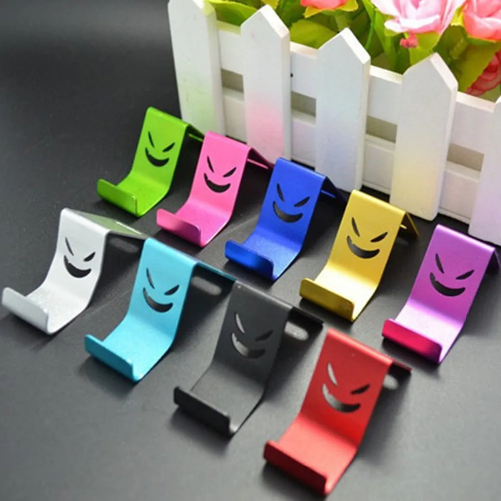 

Universal Cute Little Devil Mobile Phone Desktop Support Aluminum Phone Support Multifunctional Tablet Holder for Iphone XR XS X