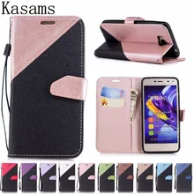 Для huawei Y5 Y6 чехол для телефона для huawei Y3 Y5 Y6 II модная двухцветная комбинированная кожа PU откидная крышка Funda [YiXin]