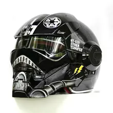 NEW Black Star Wars MASEI IRONMAN Iron Man helmet motorcycle helmet half open face helmet 610