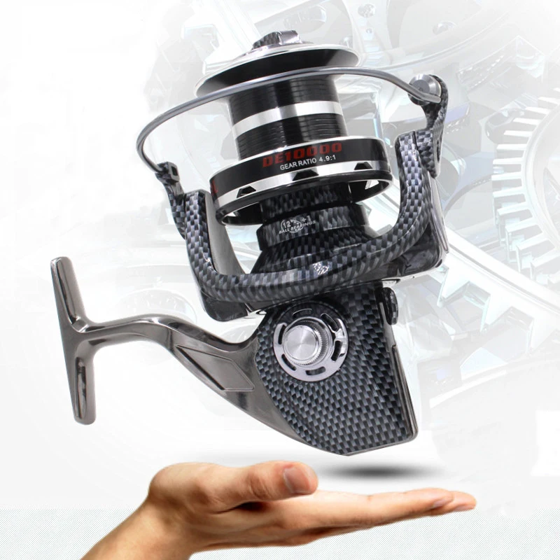 High end FDDL 9000 10000 type 12+1BB all metal line cup spinning reel