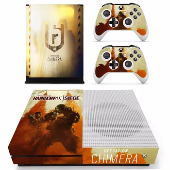 

Game Rainbow Six Siege Skin Sticker Decal For Xbox One S Console and Controllers for Xbox One Slim Skin Stickers Vinyl