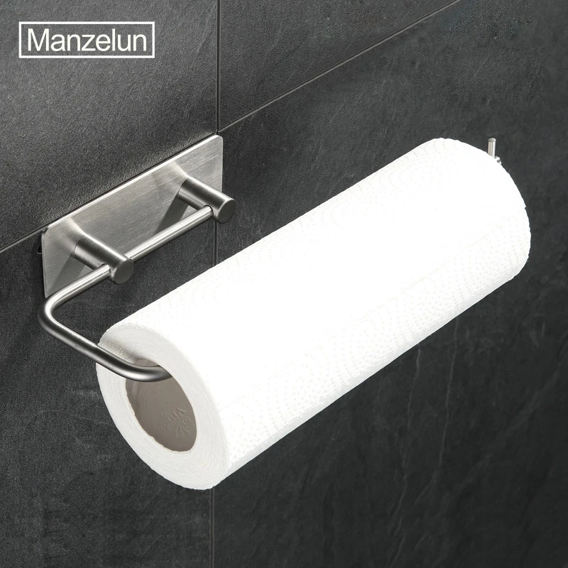 Self Adhesive Stainless Steel Tissue Bathroom Toilet Paper Organizer Rack Holder Self Adhesive Stainless Steel Tissue Bathroom Toilet Paper Organizer Rack Holder