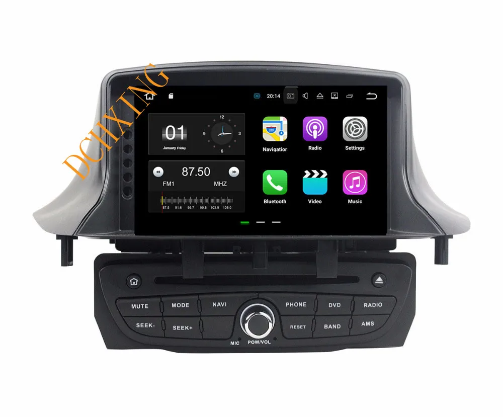 Flash Deal Octa Core 7 inch 8 core Android 9.0 Car Radio DVD player GPS for for Renault Megane III Fluence NAVIGATION gps 4G RAM 64G ROM 3