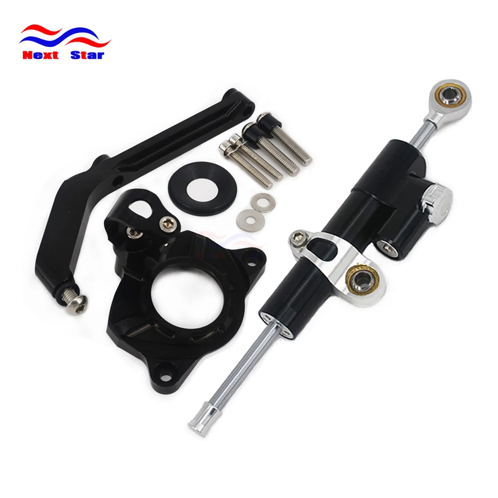 

Motorcycle Mounting Holder Steering Damper Bracket Stabilizer For KAWASAKI Z1000 Z 1000 2014 2015 2016 2014-2016