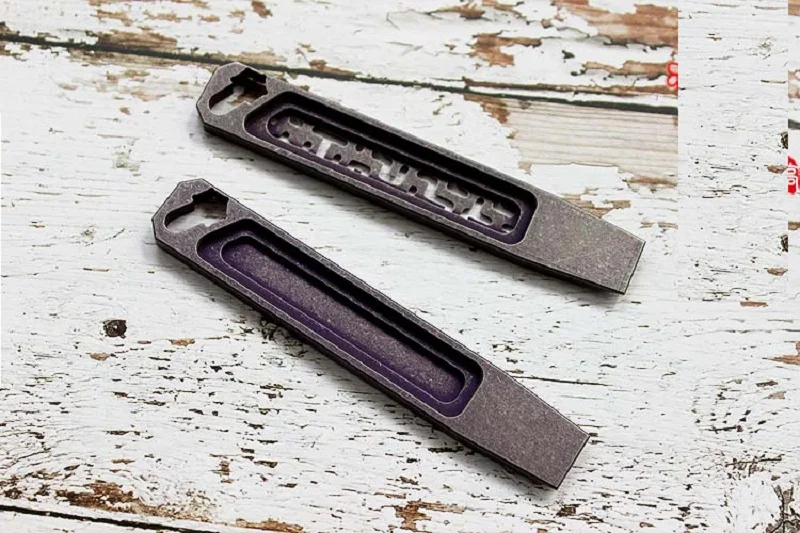 

Titanium Alloy CNC Carving EDC Crowbar