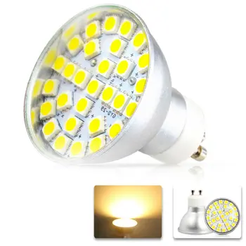 

Big Promotion GU10 8w 29 LED 5050 SMD 640lm Warm White Energy Saving Spotlight Spot Lights Home Lighting Lamp Bulb 220V