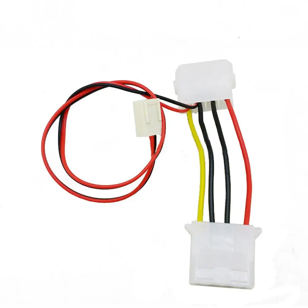 

26cm Computer 3 Pin Female to 4 Pin PC Fan Power Transform Cable Extension Wire