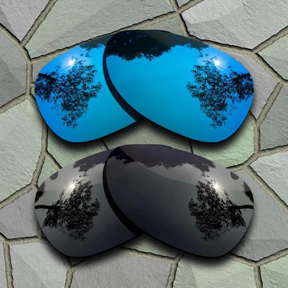Black-Sky Blue Серые черные и небесно-голубые солнцезащитные очки поляризованные Сменные линзы для солнцезащитных очков - Цвет линз: Black-Sky Blue