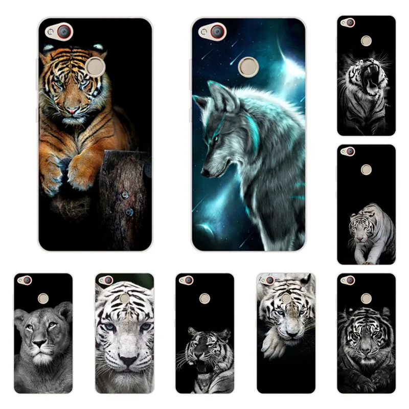 

zte nubia z11/z11 mini s Case,Silicon tigon beast Painting Soft TPU Back Cover for zte nubia z11 mini Protect Phone cases shell