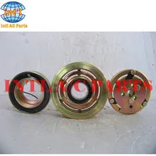 SANDEN 5H09 SD5H09 SD505 505 ac компрессор магнитная муфта 2pk 2 канавки шкив 125 мм 12 В/24 В муфта включения кондиционера в сборе