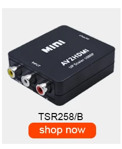 TISHRIC мини HDMI2AV NTSC PAL HDMI RCA AV CVBS CVSB мужской аудио-видео композитный конвертер компонентный кабель Usb адаптер скейлер