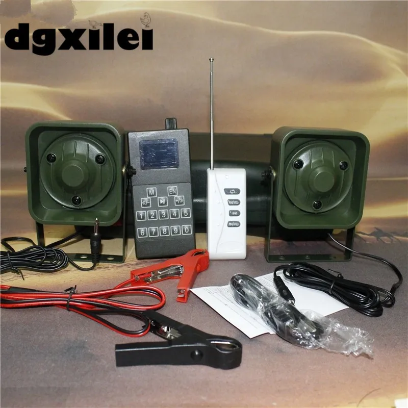 xilei outdoor dc 12v remote control 50w 150db quail hunting bird timer downloads