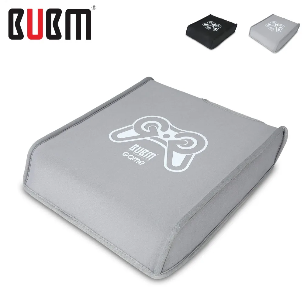 BUBM PS4 console receiving dust proof cover storage organizer game pouch  horizontal vertical style black gray blue