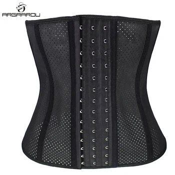 

High Elasticity Women Shapewaer Powerful Body Shaping Slimming Belt Body shaper Sexy Waist Trainer Corset Tummy Shaper Black