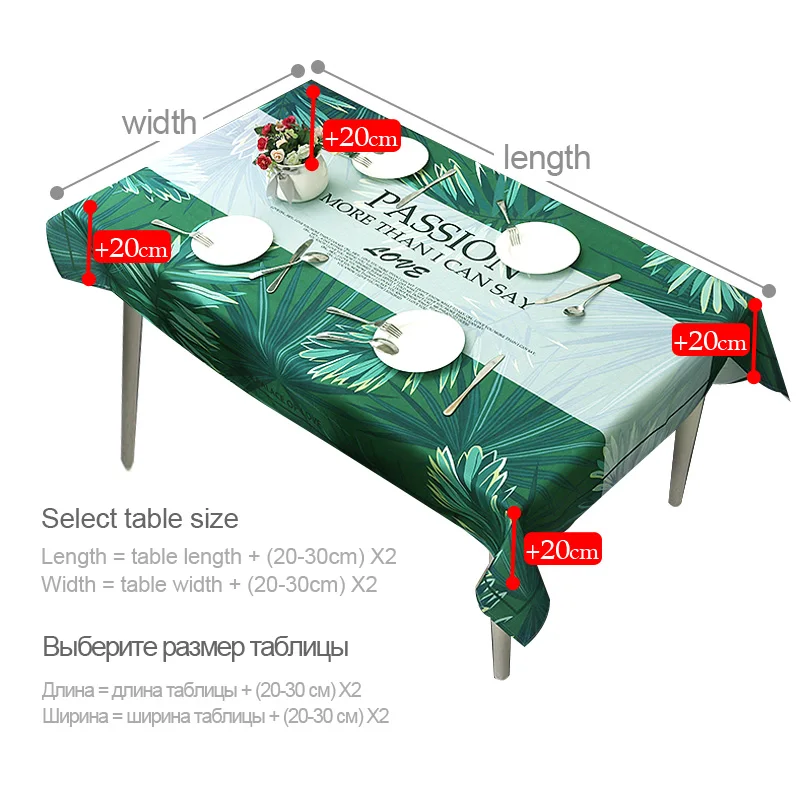 القط و الكلب نمط مفرش طاولة مستطيلة نمط مفرش مائدة مطبوع المنزل حماية و decorationTable غطاء 1 pcs