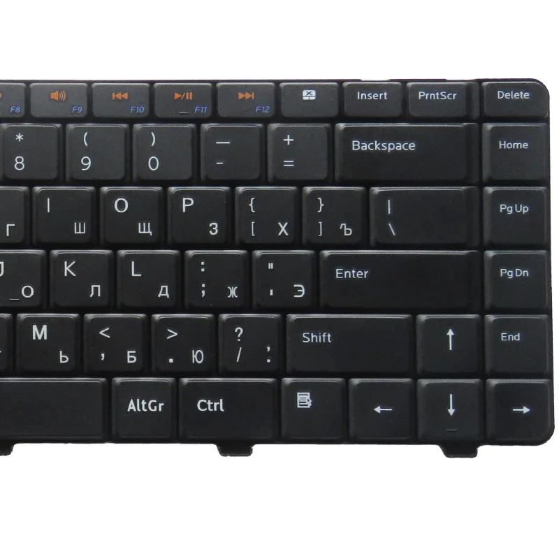 GZEELE russian Laptop Keyboard for Dell N4010 N4020 M4010R N4030 N5020 N5030 M5030 RU layout black
