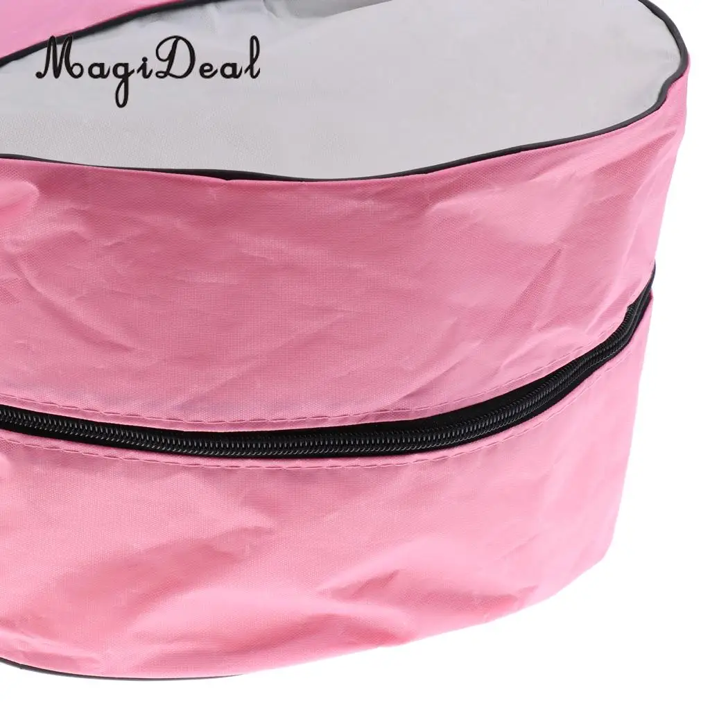 MagiDeal Portable Large-capacity Inline Roller Skating Boots Bag Ice Skating Bag Hockey Skate Shoulder Bag Equipment Bag Pink 