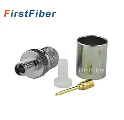 FirstFiber шт. 10 шт. RF разъем RP-SMA обжимной разъем для кабеля RG214, RG213, RG8, LMR400 Бесплатная доставка