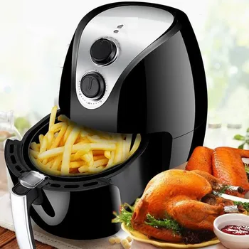 

2.6L Air Fryer Without Large Capacity Electric Frying Pan Frying Pan Machine Fries chicken wings Intelligent Deep Electric Fryer