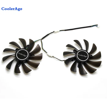 

New 95mm 4Pin Cooler Fan Replacement For ZOTAC Geforce GTX 1080 Ti GTX 1080Ti AMP Edition VGA Graphics Card Cooling Fan