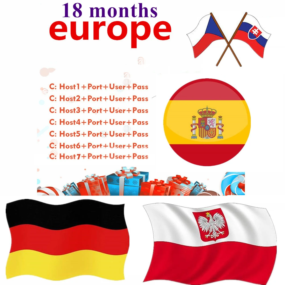 

12/18 months CCCAM 7 lines Server support DVB S2 Satelite Receiver for Europe Cccam Clines with Portugal Italy