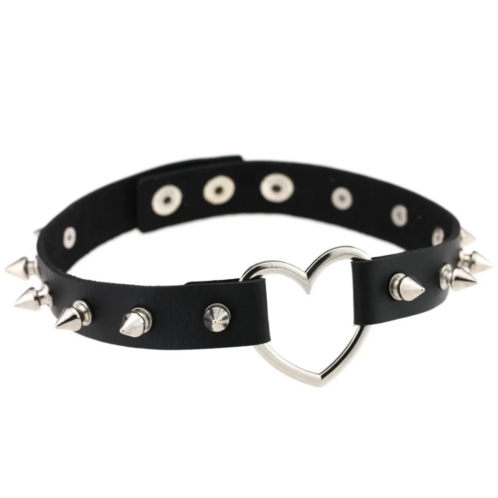 Goth Choker Punk Collar Women Girls 