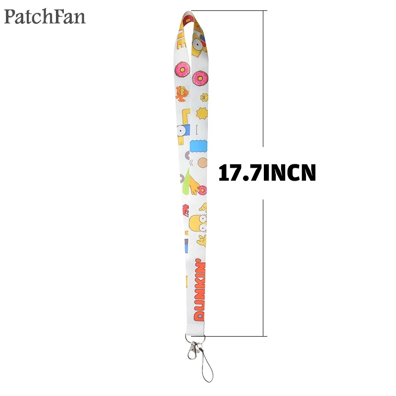Patchfan мультфильм детские брелоки брелок талреп лямки лента шейный ремешок para
