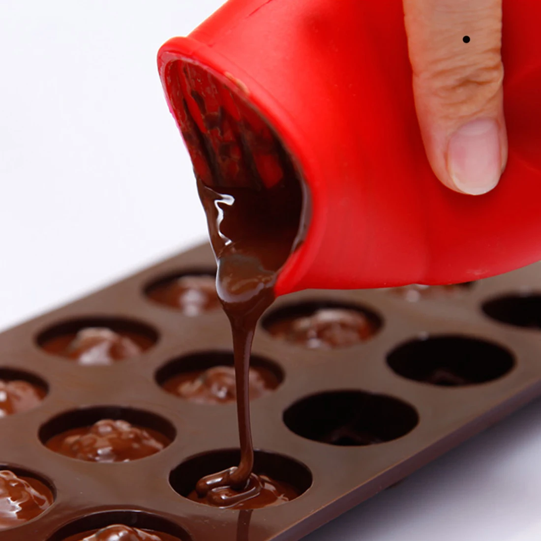 Silicone Chocolate Melting Pot Mould Butter Sauce Milk Baking Pouring