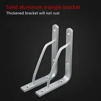 

Solid aluminum wall triangle bracket bracket Shelf Wall wall partition load-bearing support shelf tripod