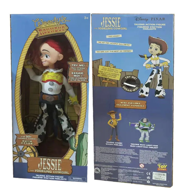 Мягкая игрушка Диснея из фильма История игрушек 3 древесина и Jessie Поющая