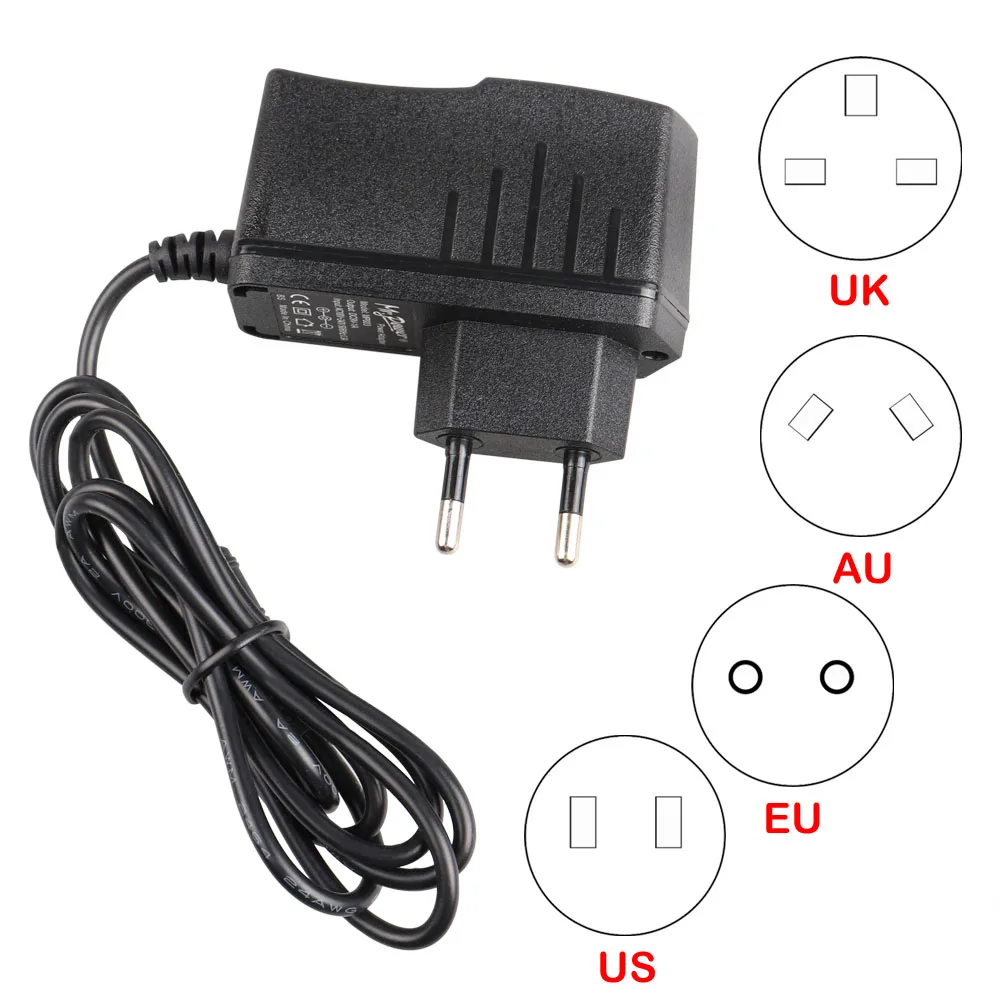 

9V 1A Professional Guitar Effect Pedal Power Supply Adapter Black EU US AU UK Plug for Guitar Parts Accessories