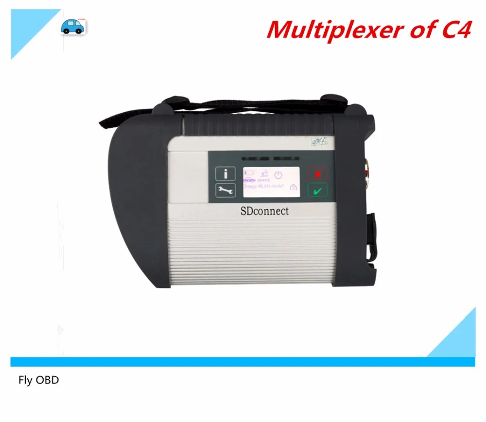 

MB Star C4 Multiplexer Support Multi-Language Without Cables MB Star C4 SD Connect Compact Main Unit Support Wifi Free Shipping