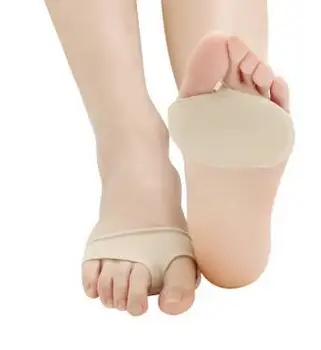 

100 pairs/lot Silicone Forefoot Metatarsal Pain Relief Absorber Cushion Anti-slip Forefoot Support Massage Pad