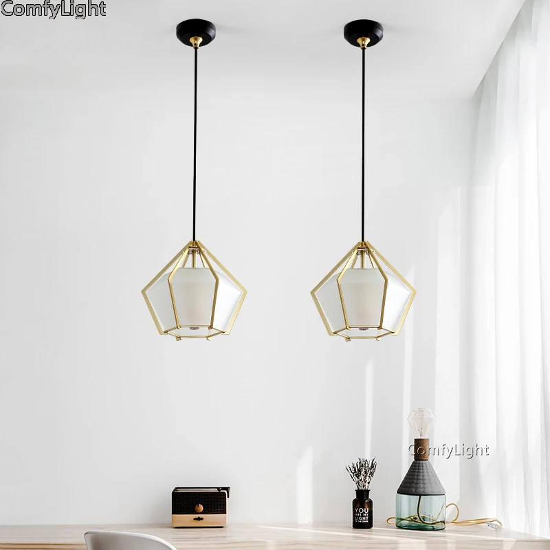 

Glass pendant light magic hanging light stylish Nordic Style LOFT droplight Aisle bedroom/restaurant Display window modern lamp