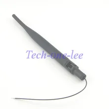 5 peice/ot 2,4 ГГц 5dBi WiFi беспроводной роутер всенаправленная антенна с открытой крышкой Omni 1,13 Кабель