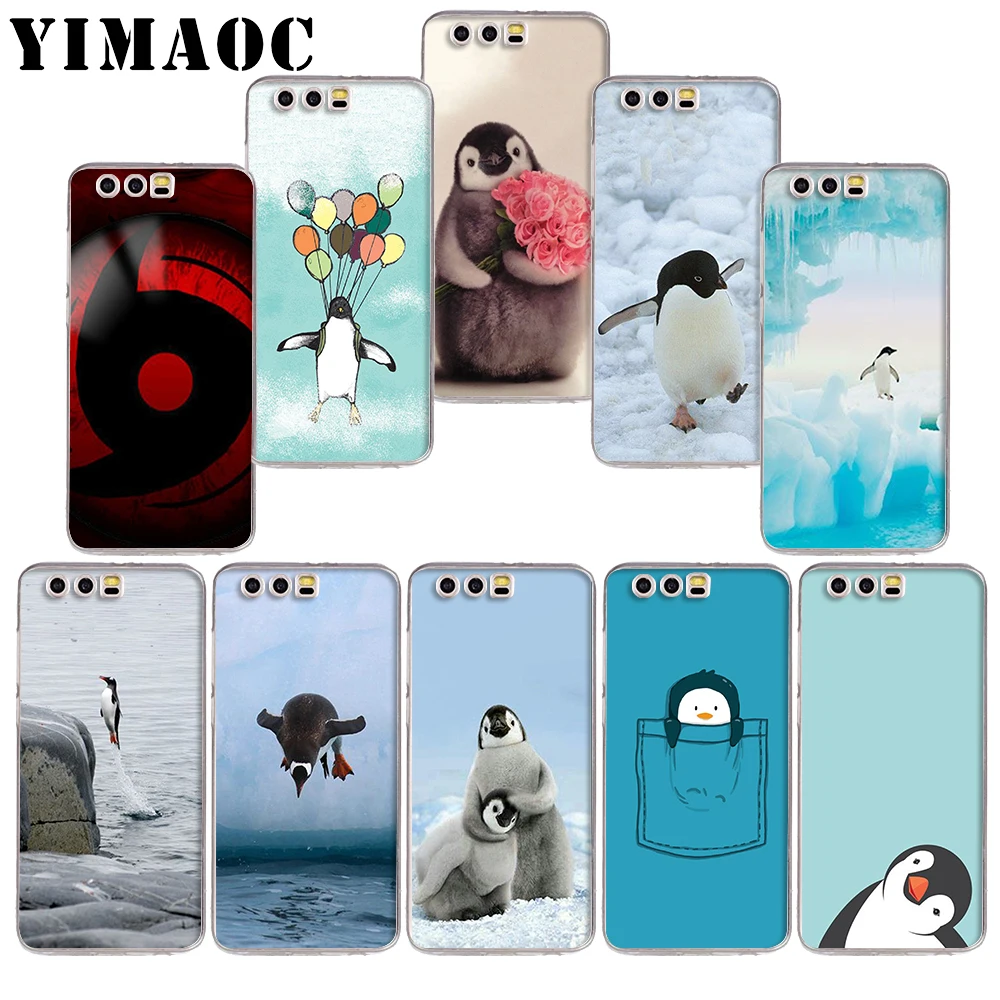 

YIMAOC 182z Funny Penguin Soft TPU Case for Huawei Honor 10 9 lite 7A Pro 7C 7X 8X Nove 3 3i