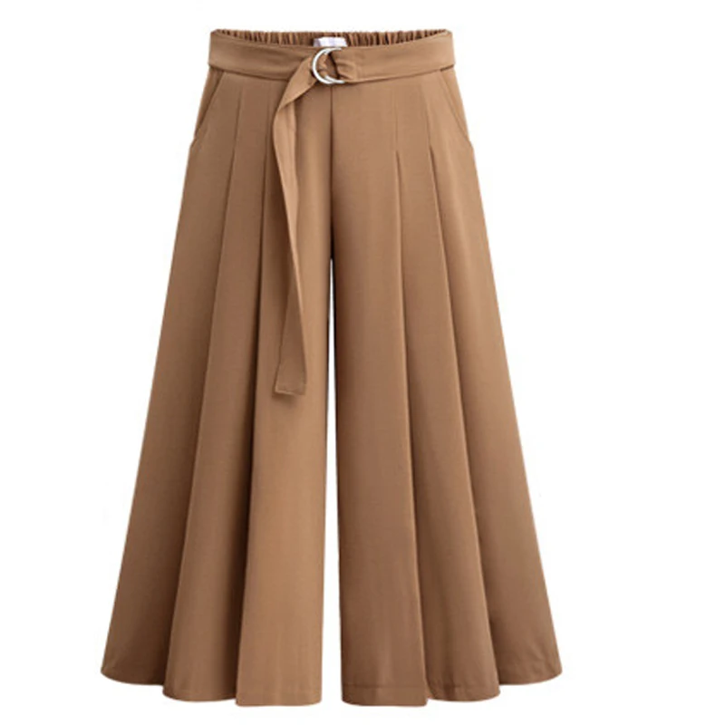 Pantalon Femme Ouvert Entre Les Jambes Élégant pantalon à jambes larges pour les femmes nuit longueur culottes