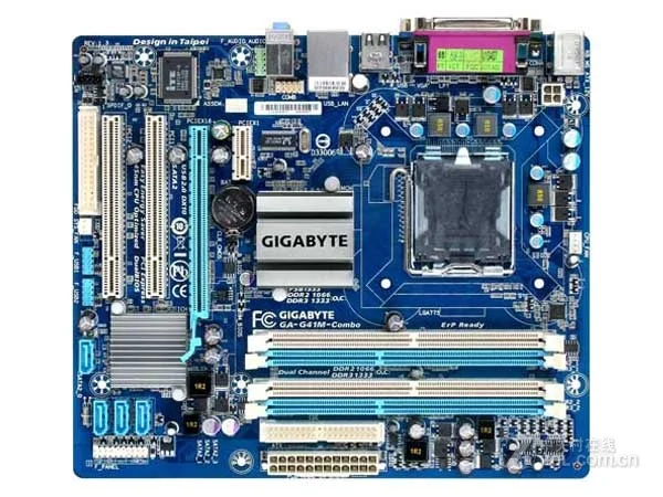 

Gigabyte GA-G41M-Combo Desktop Motherboard G41M-Combo G41 Socket LGA 775 For Core 2 DDR3 4G SATA2 ATX Original Used Mainboard